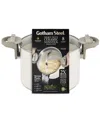 GOTHAM STEEL GOTHAM STEEL ULTRA NONSTICK CERAMIC 8QT PASTA POT WITH STRAINER, TWIST & LOCK HANDLES