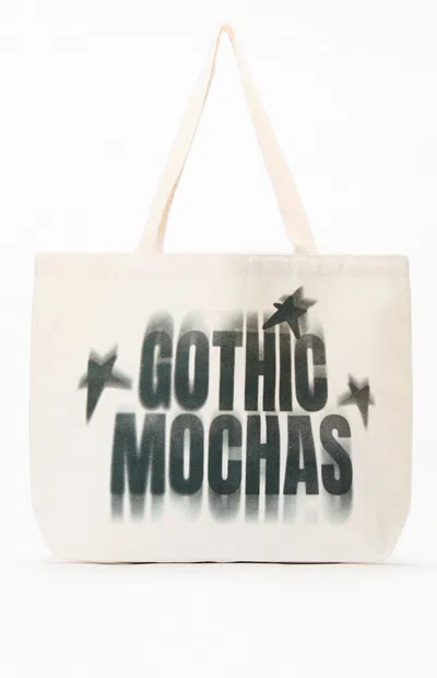 Gothic Mochas Star Power Tote Bag In Tan In Brown