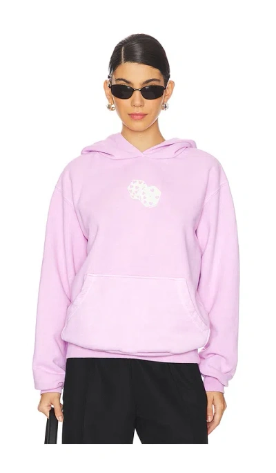 Gothicmochas Gonzo Dice Hoodie In Pink