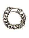 Goti Chain Link Charm Bracelet In Silver