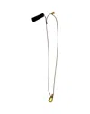 Goti Long Necklace With Gold-plated Geometric Pendant In Gold