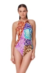 Gottex Ashanti High Neck One Piece In Multi
