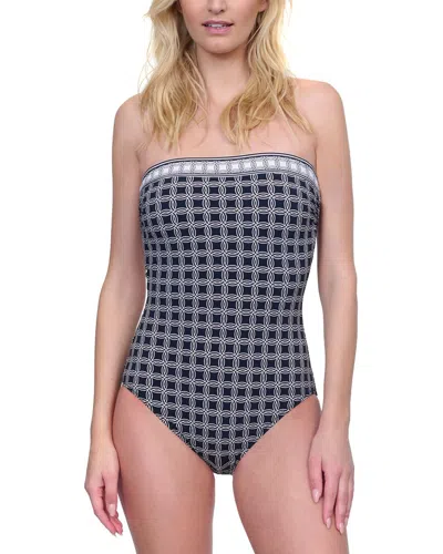 Gottex Bandeau One-piece In Blue