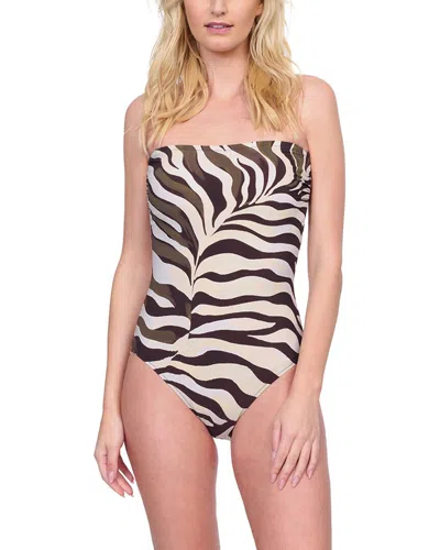 Gottex Bandeau One-piece In Black