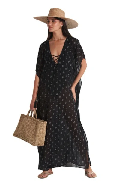 Gottex Beach Life Avela Kaftan Cover-up In Black