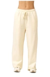 Gottex Beach Life Cozy Coast Airport Wide Leg Sweatpants In Gray