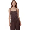 Gottex Beach Life Daydream Pointelle Loungewear Tank Top In Brown