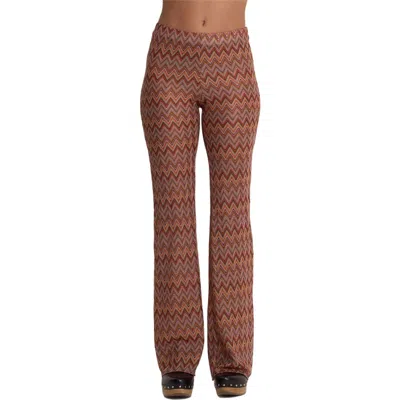 GOTTEX BEACH LIFE GOTTEX BEACH LIFE DESERT MIRAGE HIGH WAIST FLARE BEACH PANTS