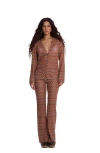 Gottex Beach Life Desert Mirage Victoria Beach Cardigan In Brown