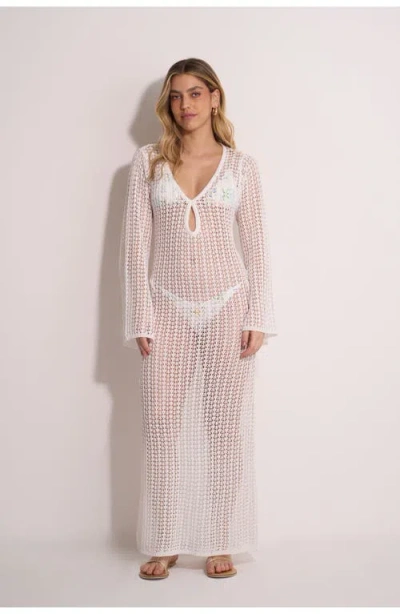 Gottex Beach Life Flora Crocheted Beach Dress Cover-up