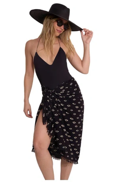 Gottex Beach Life Kaia Pareo Cover-up In Black
