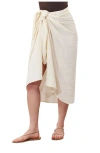 Gottex Beach Life Noa Pareo Cover-up In Gray