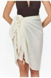 Gottex Beach Life Oria Pareo Cover-up In White