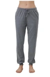 Gottex Beach Life Sandy Days Loungewear Jogger Bottoms In Gray