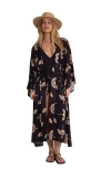 Gottex Beach Life Soar & Shore Robe Cover-up In Black