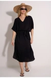 Gottex Beach Life Solid Perfect Long Tunic Cover-up