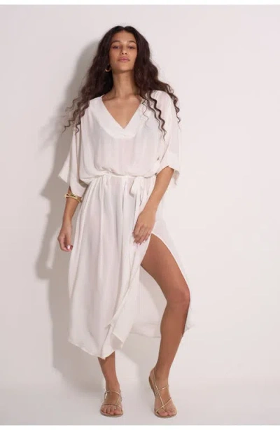 Gottex Beach Life Solid Perfect Long Tunic Cover-up