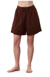Gottex Beach Life Terra Bermuda Short Cover-up In Brown