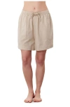 Gottex Beach Life Terra Bermuda Short Cover-up In Brown