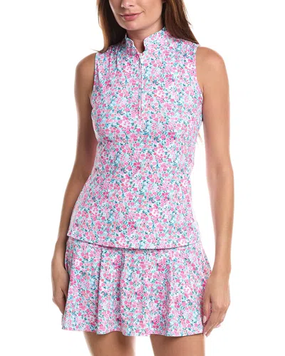 Gottex Binding Printed Top In Multi
