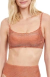 Gottex Martini- Bra Top In Multi Orange