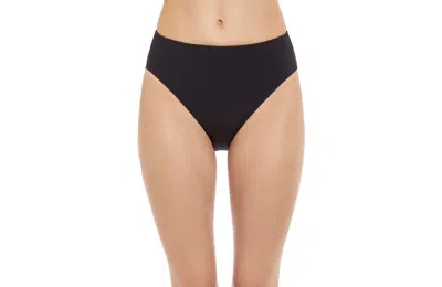Gottex High-waisted Bikini Bottoms In Black
