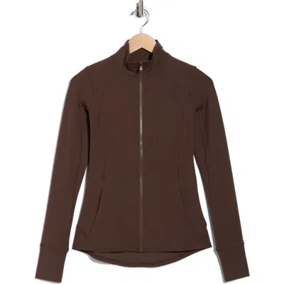 Gottex Flex Full Zip Jacket In Brown