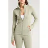 Gottex Flex Full Zip Jacket In Limestone