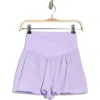Gottex Flowy Woven Shorts In Electric Lavender
