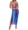 Gottex Full Length Pareo Cover Up In Got Italian Summer In Multi