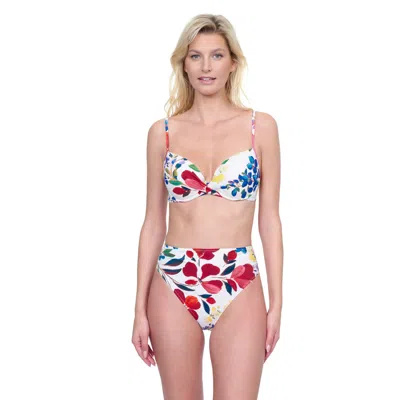 Gottex Garden Dream C-cup Molded Bikini Bra In Multi