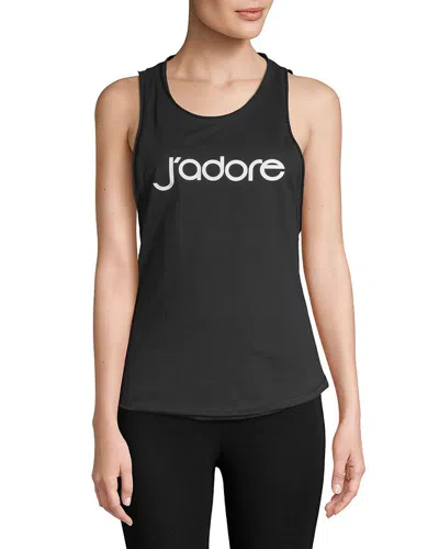 Gottex Graphic Jersey Tank Top In Black