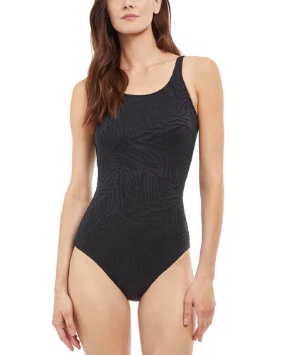 Gottex High Neck One-piece In Black