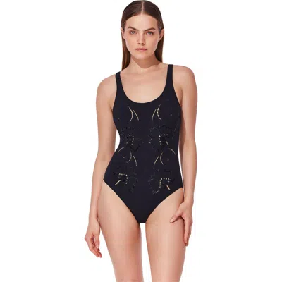 Gottex Hokkaido Scoop Neck One Piece In Black