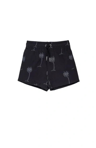 Gottex Kids Beach Scout Drawstring Swim Shorts In Black