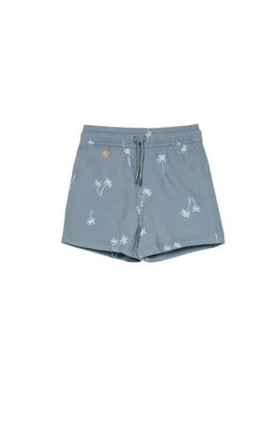 Gottex Kids Beach Scout Drawstring Swim Shorts In Blue