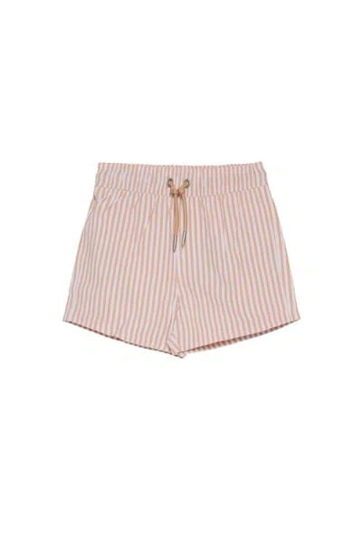 Gottex Kids Beach Scout Drawstring Swim Shorts In Neutral