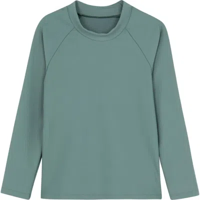 Gottex Kids Boys 2 Match Long Sleeve Swim Shirt In Green