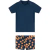 Gottex Kids Little Gents Short Sleeve Swim Short Set
