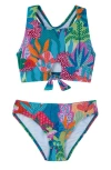 Gottex Kids Ocean Blooms Racerback Swim Set