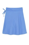 Gottex Kids Sea Solids Swim Skirt With Inner Short In Blue