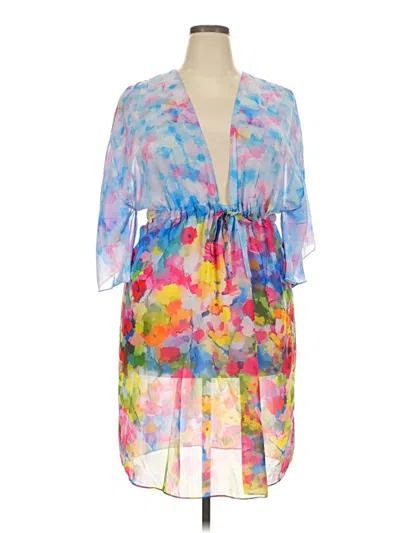 Pre-owned Gottex Kimono In Blue