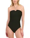 Gottex Knotted Bandeau Halter One-piece