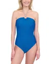 Gottex Knotted Bandeau Halter One-piece
