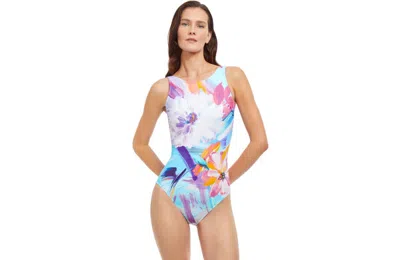 Gottex La Vie Est Belle Mastectomy One Piece Swimsuit In Neutral