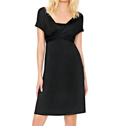 Gottex Lattice Beach Dress In Got Lattice Black In Animal Print