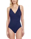 Gottex Lattice Surplice One-piece