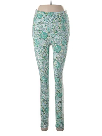 Pre-owned Gottex Leggings In Green