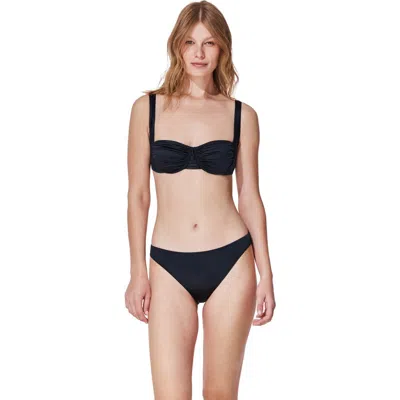 Gottex Mademoiselle Underwire Balconette Bikini Top In Black