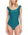 Gottex Martini Off-the-shoulder One Piece Swimsuit